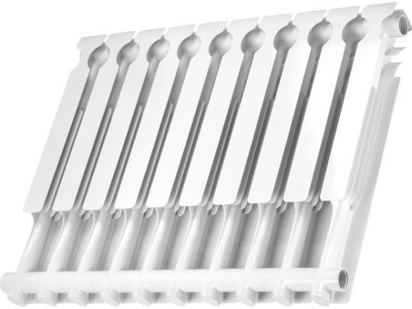 Радиатор алюминиевый 500/80, 10 секций, серия Витебск, AV Engineering(Вес 11,1 кг, теплоотдача 1720 Вт)