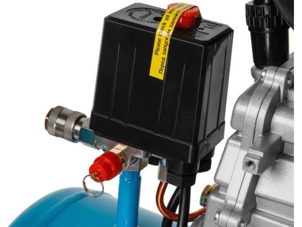 Компрессор DGM AC-125C коаксиальный(240 л/мин, 8 атм, коаксиальный, масляный, ресив. 24 л, 230 В, 1.5 кВт)