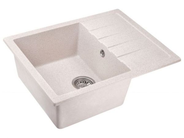 Мойка кухонная из искусственного камня BEST песочный 640х500 мм, AV Engineering