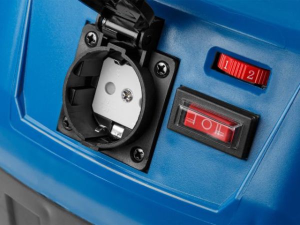 Пылесос BULL AS 4001 + аксессуары 1250 Вт, 38 л, 4м кабель, 4м шланг(очистка ручная; розетка 2000 Вт)