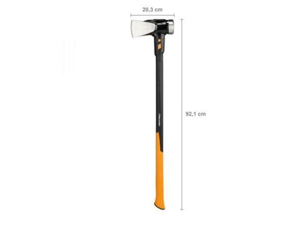 Топор строительный XXL FISKARS(Топор-молот/топор-кувалда. Вес - 4,9 кг; длина - 92,1 см)