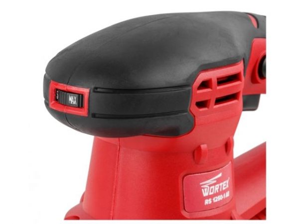 Эксцентриковая шлифмашина WORTEX RS 1250-1 AE в кор. 450 Вт, 150 мм, 5000-13000 об/мин(Амплитуда колебаний 2 мм, регул. об.)