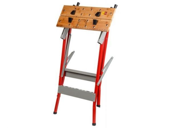 Верстак складной WORTEX WB 5678 БАМБУК, 560x620x780 мм(нагрузка до 70 кг, масса 4 кг)