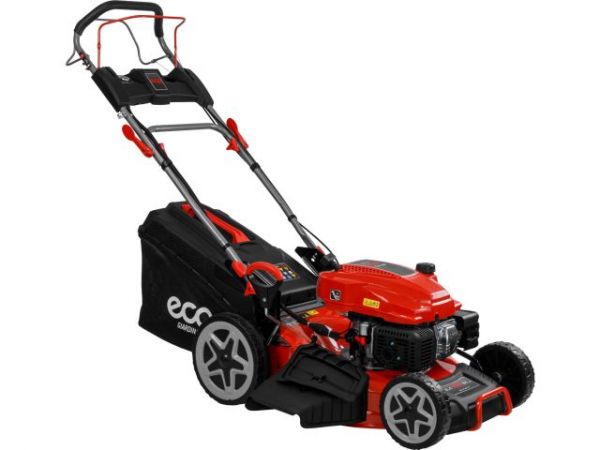 Газонокосилка бензиновая ECO LG-745 E самоходная(5,5 л.с., шир. 51 см, самоходная, электростарт, мульчир., стальн. корпус, травосборник 70 л)