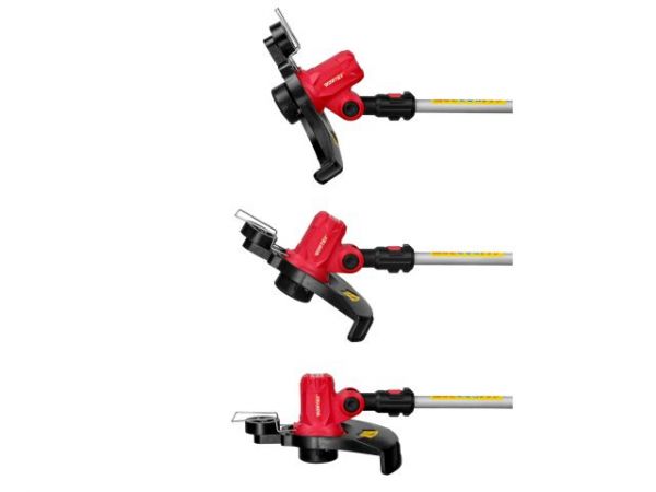 Триммер WORTEX TB 2818 ALL1 XLT SOLO 18В, шир.скаш.300 мм, авт.подача лески, леска 1.6 мм(БЕЗ АКБ И ЗУ, с тележкой, поворотная голова, поворотная телескоп.штанга)