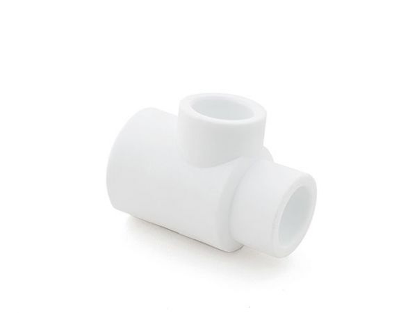 Тройник ПП ред. 63х20х63 PN25, бел. РТП