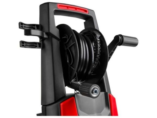 Очиститель высокого давления WORTEX PW 1523-1 1.90 кВт, 150 бар, 450 л/ч, катушка(мойка высокого давления, автомойка, ф-ция самовсасывания, шланг 5 м)