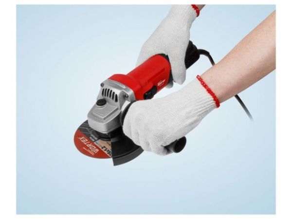 Одноручная углошлифмашина WORTEX AG 1213-4 в кор. 1200 Вт, 125 мм, 5200-11000 об/мин(рег. об., пылезащита, шариковые подшипники, 5 отрезных кругов в ПОДАРОК!)