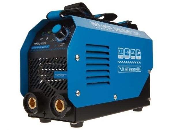 Инвертор сварочный SOLARIS MMA-250D(230В; 20-200 А; 70В; электроды диам. 1.6-5.0 мм; вес 3.6 кг)