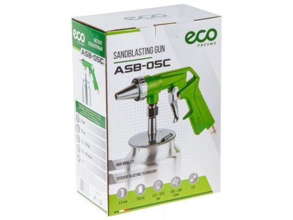 Пистолет пескоструйный с баком ASB-05C ECO
