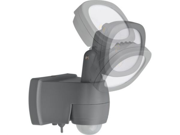 Прожектор светодиодный c датчиком движ. 440Лм 5000К IP44 LUFOS Brennenstuhl(батарейки 3x LR14/C/Baby в комплекте)