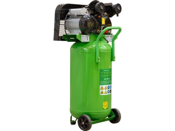 Компрессор ECO AE-1005-B2 ременной(380 л/мин, 8 атм, ременной, масляный, вертикальный ресив. 100 л, 220 В, 2.20 кВт)