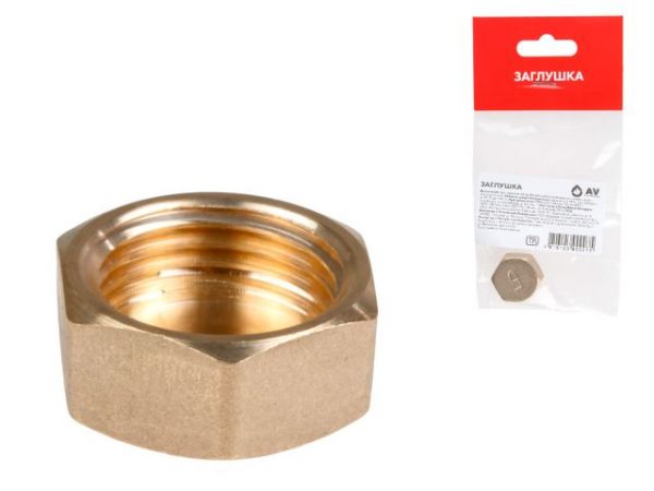 Заглушка 3/4' вн., AV Engineering (инд.упак.)