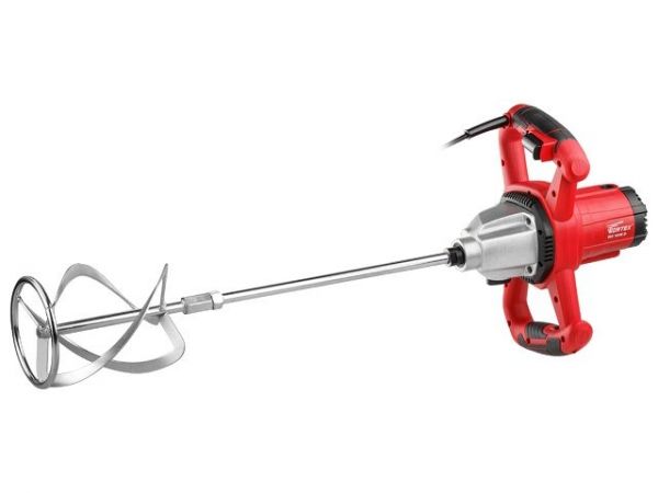 Миксер строительный WORTEX MX 1416 D(1600 Вт, 2 скор., зажим резьба M14, насадка для смешивания 140 мм,)