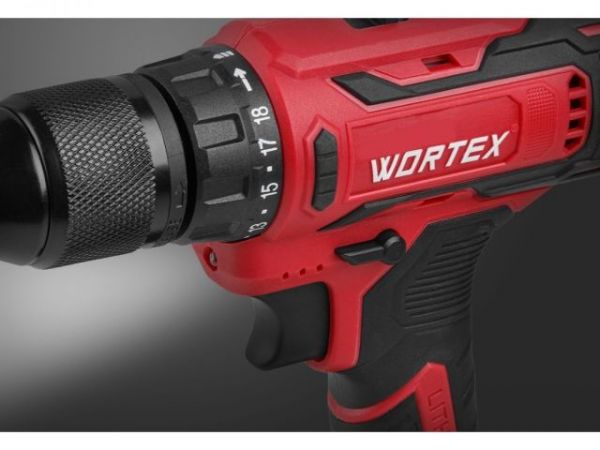 Дрель-шуруповерт WORTEX BD 1820-1 Li в кор. ALL1 XLT SOLO 18 В, 30 Н*м, БЗП(мет.) 13 мм(шурупы до 8 мм)