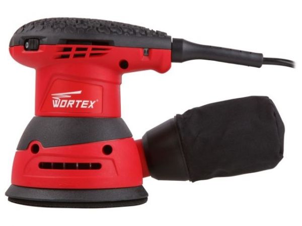 Эксцентриковая шлифмашина WORTEX RS 1235 E в кор. 320 Вт, 125 мм, 6000 - 13000 об/мин(Регулировка оборотов, Амплитуда колебаний, мм: 2,5)