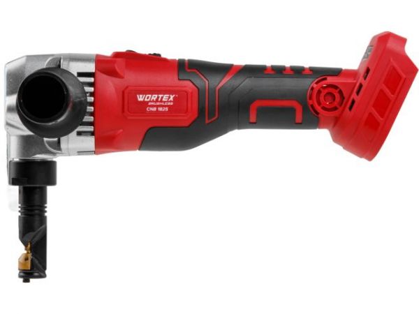 Ножницы высечные WORTEX CNB 1825 XLT SOLO БЕСЩЕТ., 18 В, 900-2000 ход/мин, до 2,5 мм(сталь до 1.8 мм, 1.7 кг)