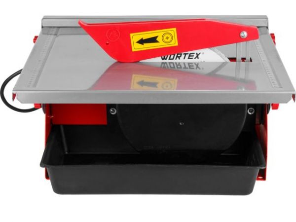Плиткорез электрический WORTEX TC 1880 C в кор. 600 Вт, 180 мм, 2800 об. мин., глубина до 34 мм(стол 385x380 мм, водная система охлаждения)