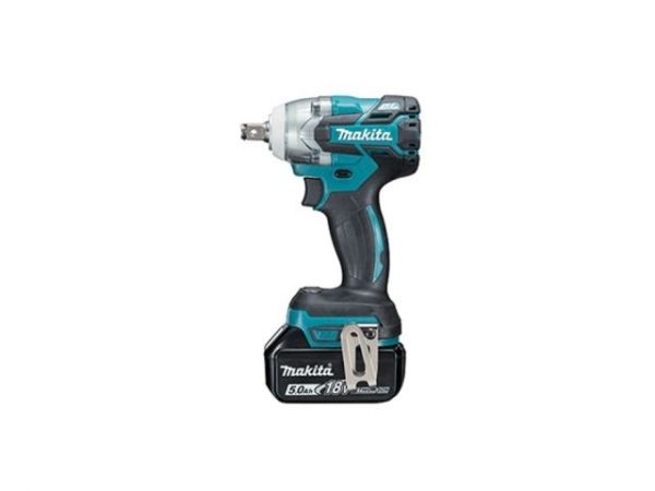Ударный гайковерт MAKITA LXT DTW285RTJ MAKPAC(18.0 В, 2 акк., 5.0 А/ч Li-Ion, посадочн. квадрат 1/2 ', 280 Нм, вес 1.7 кг)