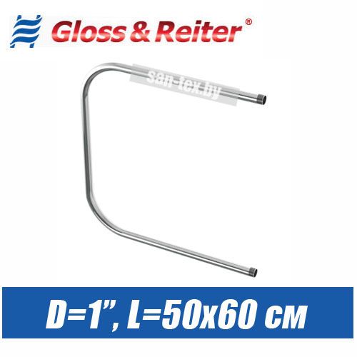 Полотенцесушитель водяной П-образный П. 50х60 (1")