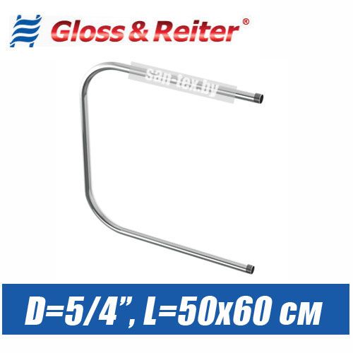 Полотенцесушитель водяной П-образный П. 50х60 (1.1/4")