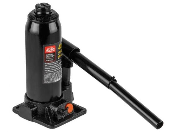 Домкрат гидравлический 4т бутылочный 195-380мм STARTUL AUTO (ST8019-04)(h min 195мм, h max 380мм)