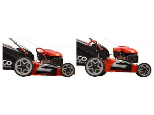 Газонокосилка бензиновая ECO LG-734 самоходная(5.5 л.с., шир. 51 см, самоходная, мульчир., стальн. корпус, травосборник 70 л)