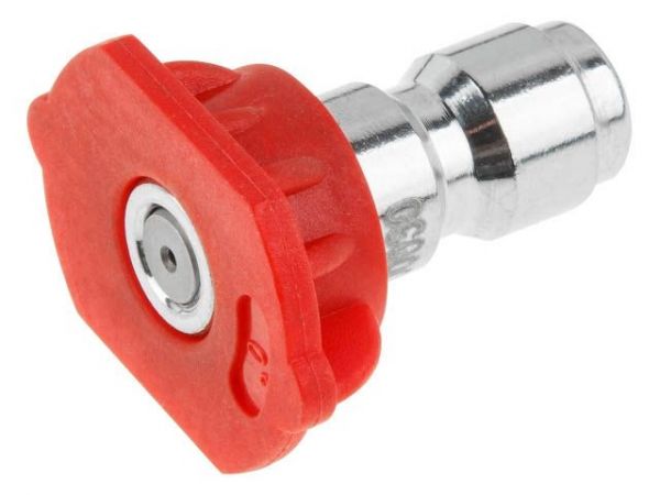 Веерная насадка для очистителя высокого давления Wortex PW 1740 (красная) веер 0 град. (высокое давл(подходит для PW 1740)