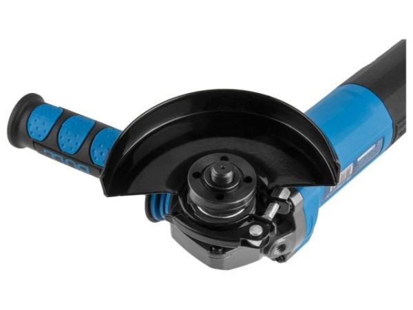 Одноручная углошлифмашина BULL WS 1216 в кор. БЕСЩЕТ., 125 мм, 1600 Вт, плав. пуск., конст. эл., 4 м