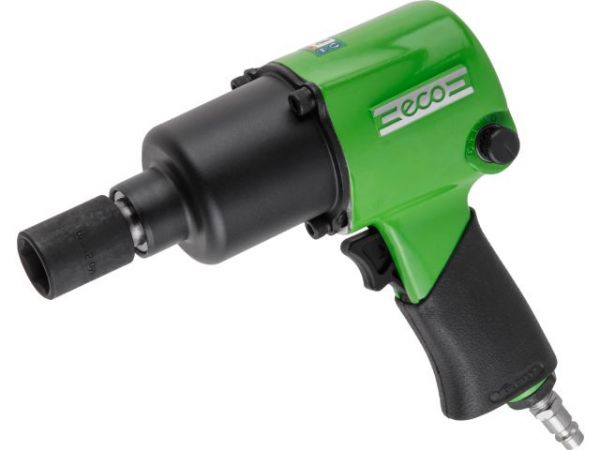 Пневмогайковерт 1/2' ECO AIW-742S(742 Нм; Ударный мех-м: twin hammer; 218 л/мин; 7500 об/мин; Макс. резьба: М16)
