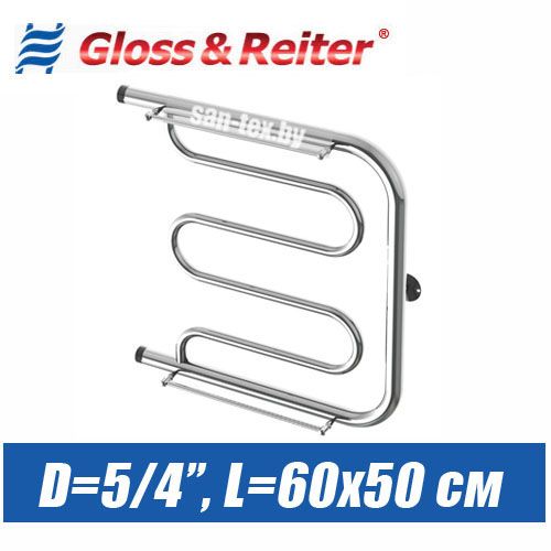 Полотенцесушитель водяной ПМ1 60х50 (1 1/4")