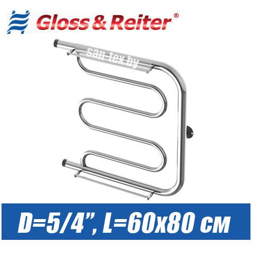 Полотенцесушитель водяной ПМ1 60х80 (1 1/4")