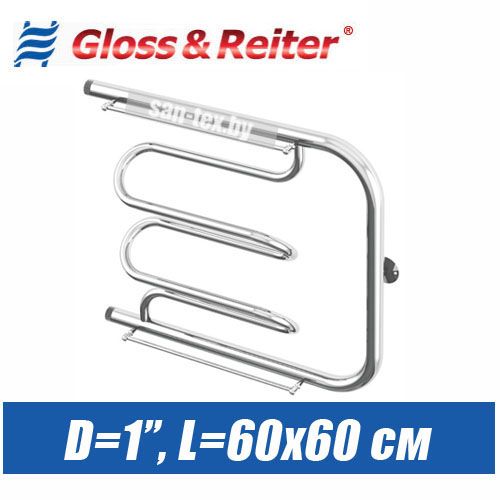 Полотенцесушитель водяной ПМ3 60х60 (1")