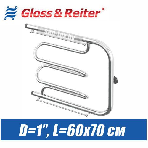 Полотенцесушитель водяной ПМ3 60х70 (1")