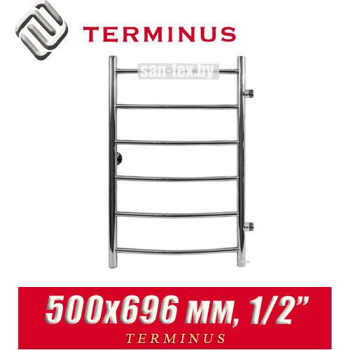 Полотенцесушитель лесенка Terminus "Классик" П6 500х696 (1/2")
