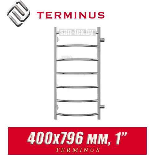 Полотенцесушитель лесенка Terminus "Классик" П7 400х796 (1")