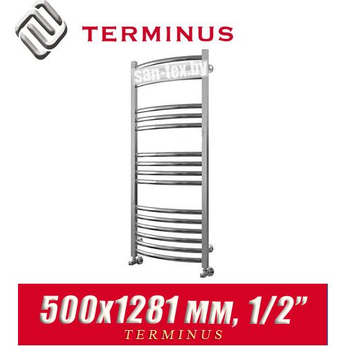 Полотенцесушитель лесенка Terminus "Енисей" П16 500х1281 (1/2")