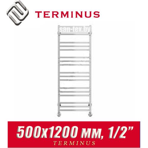 Полотенцесушитель лесенка Terminus "Нойс" П18 500х1200 (1/2")