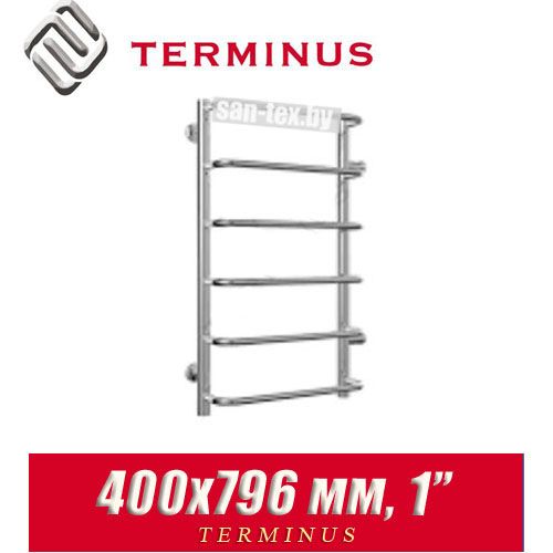 Полотенцесушитель лесенка Terminus "Стандарт" П6 400х796 (1")