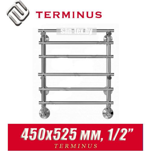 Полотенцесушитель лесенка Terminus "Вента" П6 450х525 (1/2")