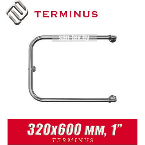 Полотенцесушитель водяной П-образный Terminus 320х600 (1")