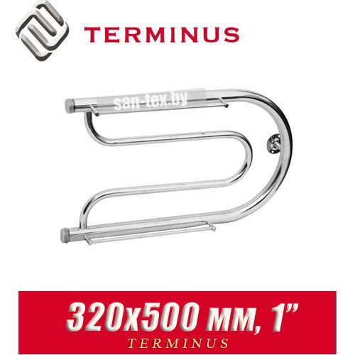 Полотенцесушитель водяной ПМ-образный Terminus "Фокстрот" 320х500 (1")