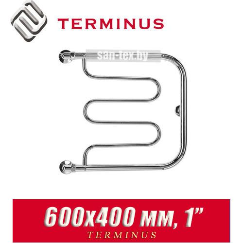 Полотенцесушитель водяной ПМ-образный Terminus "Фокстрот" 600х400 (1")