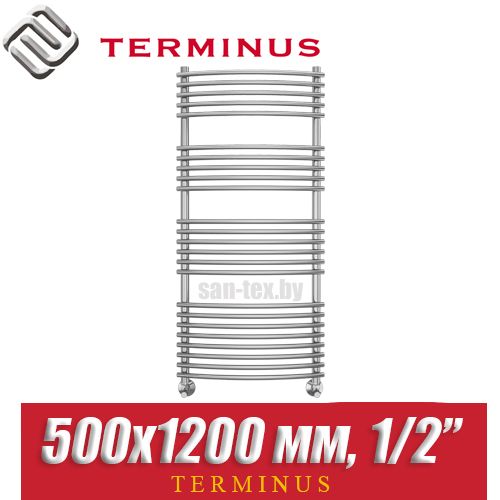 Полотенцесушитель водяной Terminus Марио П24 500х1200