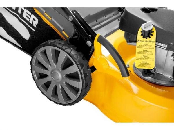 Газонокосилка бензиновая GUNTER LMB-482 SV самоходная(4.2 л.с.(HONDA), шир. 48 см, самоходная (вариатор), мульчир., стальн. корпус, травосборник 70 л)