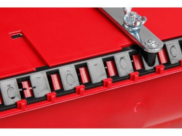 Сеялка механическая WORTEX HSP 4512 в кор. шир. 45 см., конт. 12 л.(8-ступенчатая регулировка объёма посева)