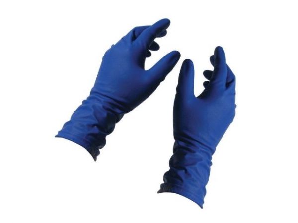 Перчатки латексные хозяйственные повыш. прочн. High Risk р. 9(L)