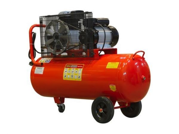 Компрессор HDC HD-A101 ременной(396 л/мин, 10 атм, ременной, масляный, ресив. 100 л, 220 В, 2.20 кВт)