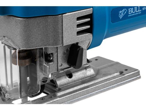 Лобзик электрический BULL ST 6501 в чем. 600 Вт, 500-3000 ход/мин, до 110 мм(Кабель 4 м, подсветка, литая алюминиевая платформа, быстрозажим. патрон)