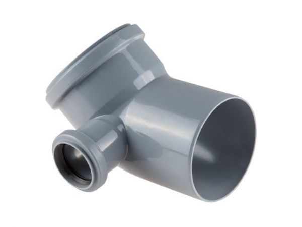 Колено ВК 110/50х45 левый РТП(Угол для внутренней канализации)